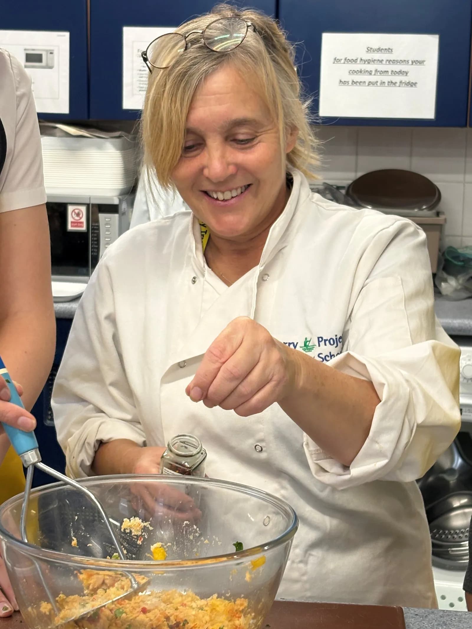 Chef Alison Crouch smiling
